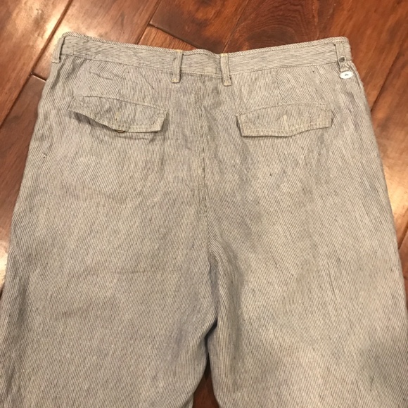 Tommy Bahama linen pin stripe shorts - Picture 6 of 8